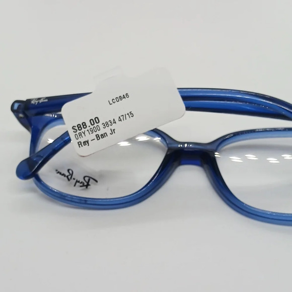 NWT unisex Kids Ray-Ban RB1900 Blue eyeglass frames - Picture 7 of 8
